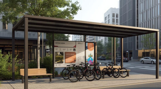 abri vélo extérieur